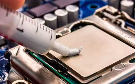 Замена термопасты